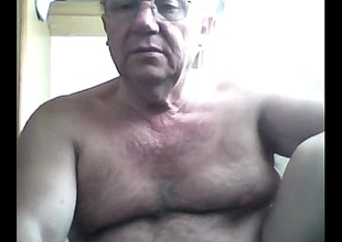 italian grandpa show his body on cam